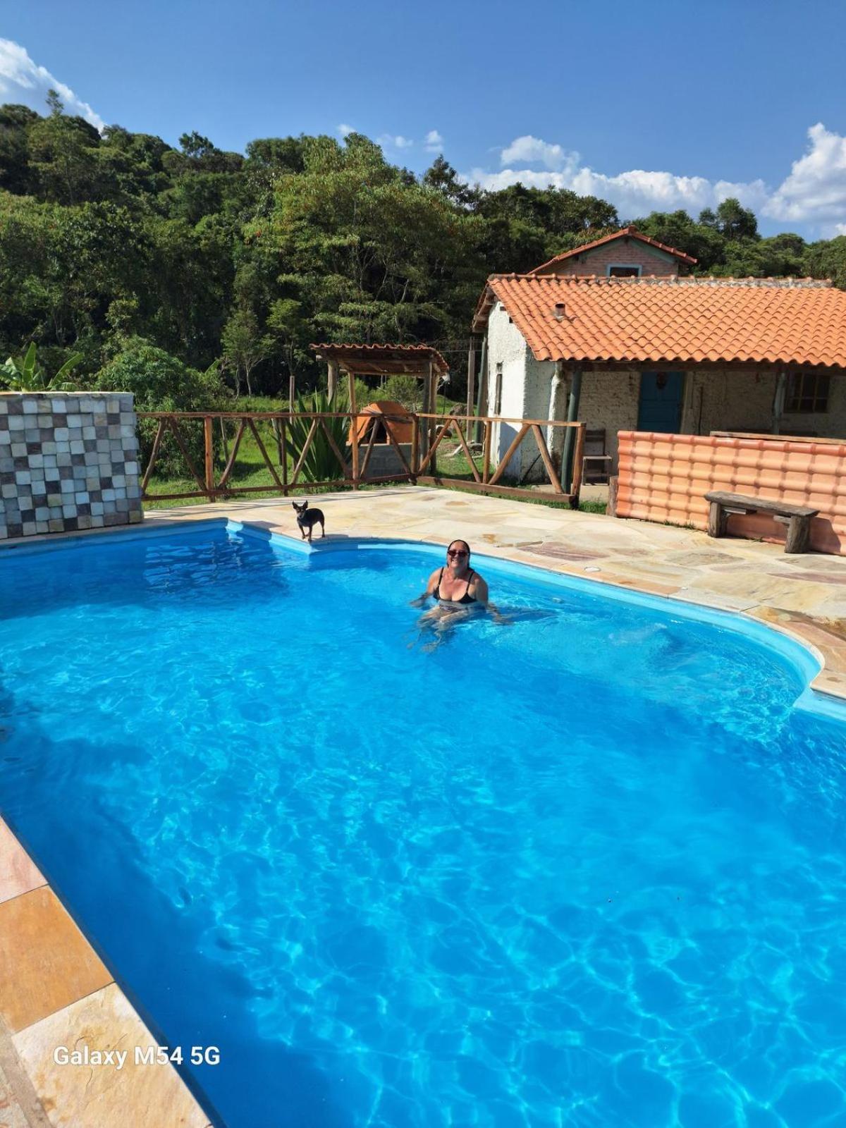 Chalés e Camping Taquaral São Tomé das Letras Esterno foto